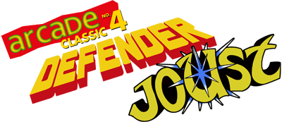 Arcade Classic 4: Defender and Joust logo for GameBoy